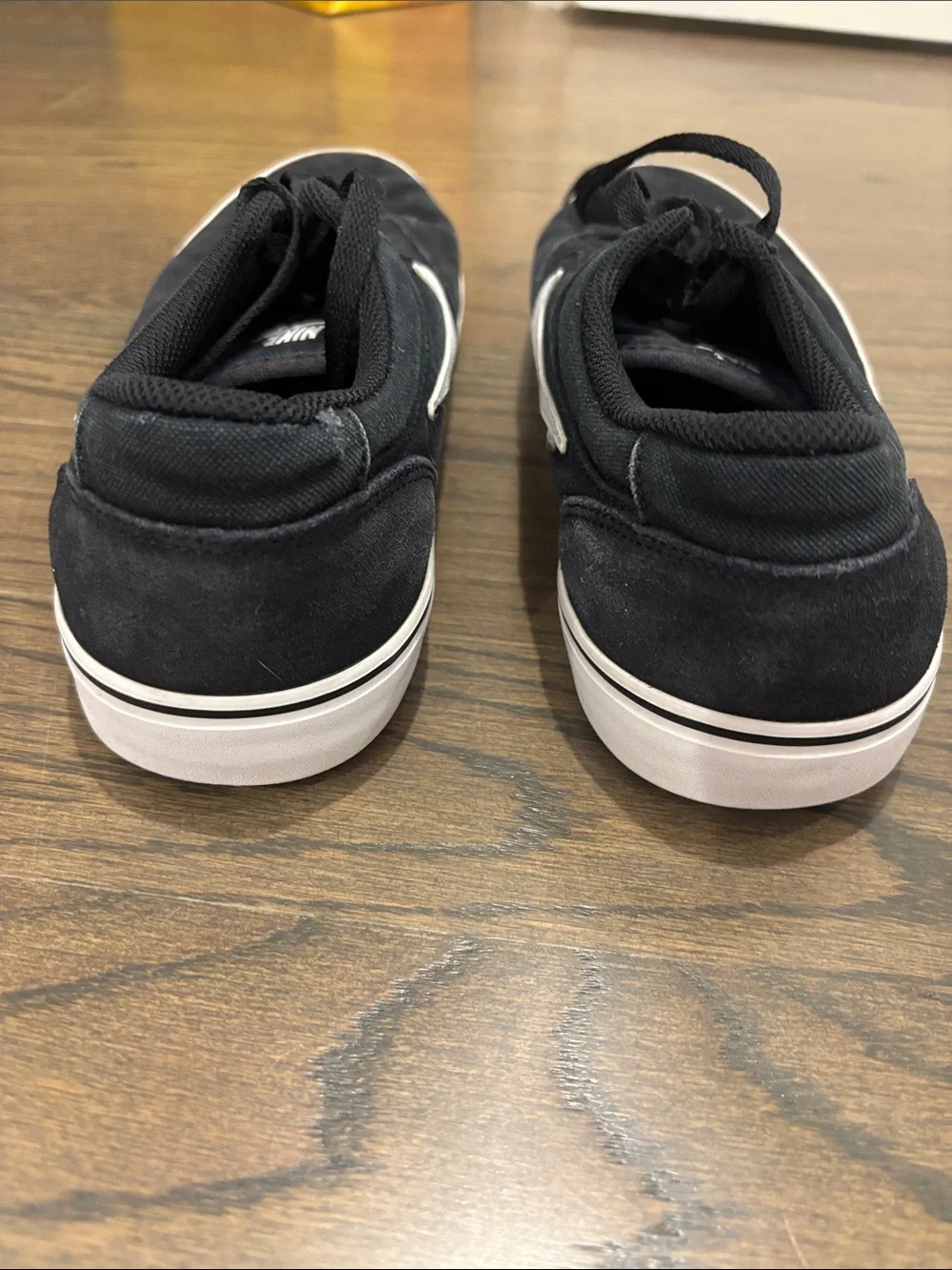 Nike SB Chron 2 Black & White Skate Shoes